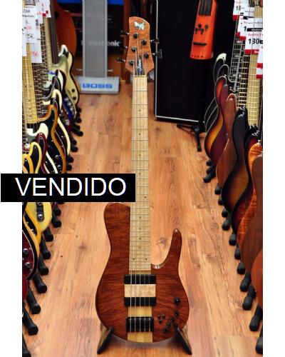 Fodera Flame Redwood Imperial MG5 Elite